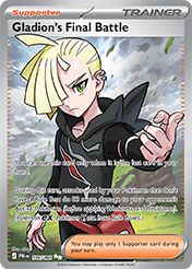 Gladion's Final Battle Pitch Black Pokemon Card