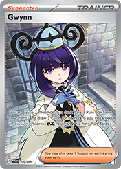 Gwynn Pitch Black Pokemon Card