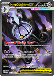 Mega Chandelure EX Pitch Black