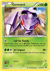 Genesect Plasma Blast Card List