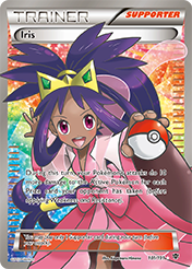 Iris Plasma Blast Pokemon Card