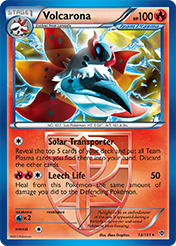 Volcarona Plasma Blast Card List