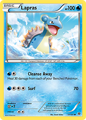 Lapras Plasma Blast Card List