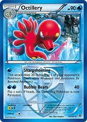 Octillery Plasma Blast Card List