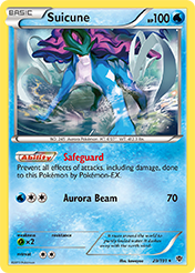 Suicune Plasma Blast Card List