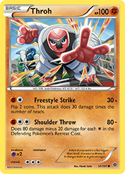 Throh Plasma Blast Pokemon Card