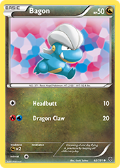 Bagon Plasma Blast Pokemon Card