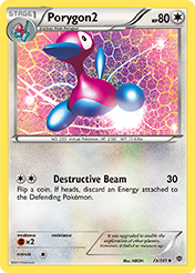 Porygon2 Plasma Blast Pokemon Card