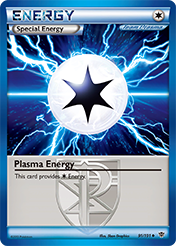 Plasma Energy Plasma Blast Pokemon Card
