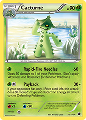 Cacturne Plasma Freeze Card List