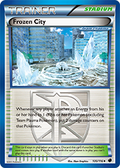 Frozen City Plasma Freeze Pokemon Card