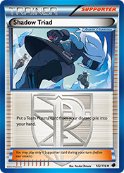 Shadow Triad Plasma Freeze Pokemon Card