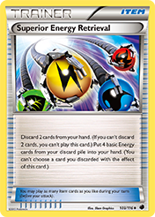 Superior Energy Retrieval Plasma Freeze Pokemon Card