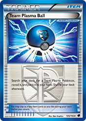 Team Plasma Ball Plasma Freeze Pokemon Card