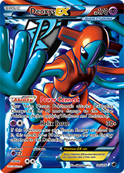 Deoxys-EX Plasma Freeze Pokemon Card
