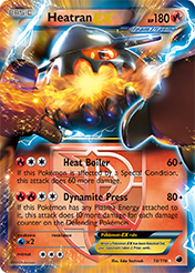 Heatran-EX Plasma Freeze Card List