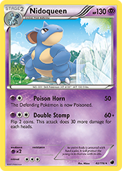 Nidoqueen Plasma Freeze Pokemon Card