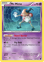 Card image - Mr. Mime - 47 from Plasma Freeze