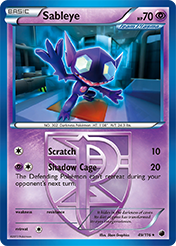 Sableye Plasma Freeze Pokemon Card
