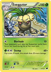 Exeggutor Plasma Freeze Card List