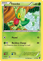 Treecko Plasma Freeze Card List