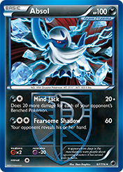 Absol Plasma Freeze Pokemon Card