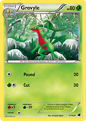 Grovyle Plasma Freeze Card List