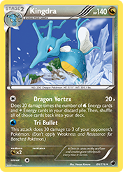 Kingdra Plasma Freeze Pokemon Card