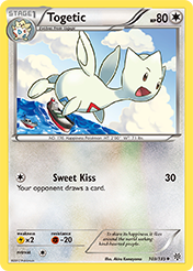 Togetic Plasma Storm Pokemon Card