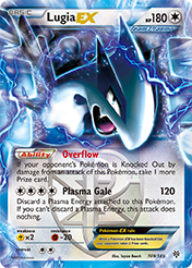 Lugia-EX Plasma Storm Pokemon Card