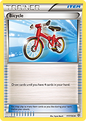 Bicycle Plasma Storm Pokemon Card
