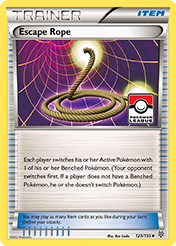 Escape Rope Plasma Storm Pokemon Card