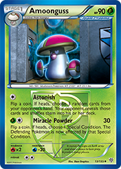 Amoonguss Plasma Storm Pokemon Card
