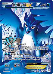 Articuno-EX Plasma Storm Pokemon Card