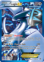 Lugia-EX Plasma Storm Pokemon Card