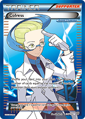 Colress Plasma Storm Pokemon Card