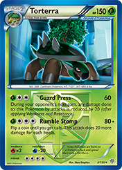 Torterra Plasma Storm Card List