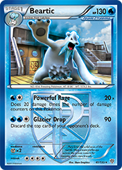 Beartic Plasma Storm Pokemon Card