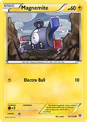 Magnemite Plasma Storm Pokemon Card