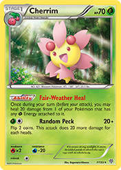 Cherrim Plasma Storm Pokemon Card