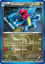 Druddigon Plasma Storm Pokemon Card