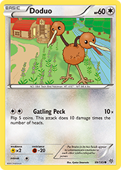 Doduo Plasma Storm Pokemon Card