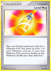 Level Max Platinum Pokemon Card