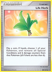Life Herb Platinum Pokemon Card