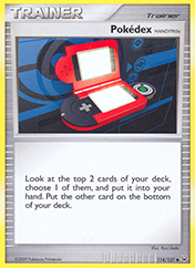 Pokedex HANDY910is Platinum Pokemon Card