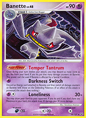 Banette Platinum Pokemon Card