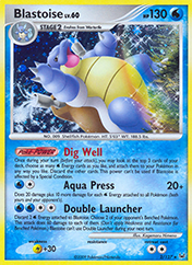 Blastoise Platinum Card List