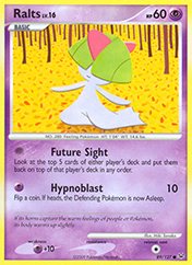 Ralts Platinum Pokemon Card