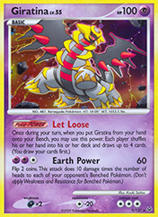 Giratina Platinum Card List