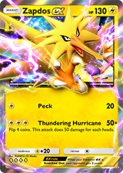 Zapdos EX Deluxe Pack EX Card List